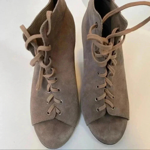 Joie Lace Up Boots - Picture 2 of 7